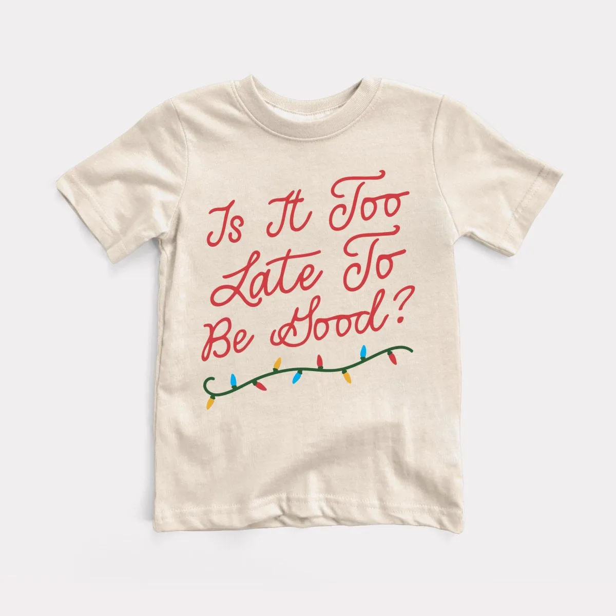 Too Late To Be Good Youth Tee