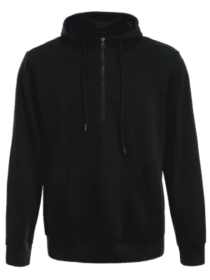 Trendy Mens Front Pocket Oversized Pullover Hoodie