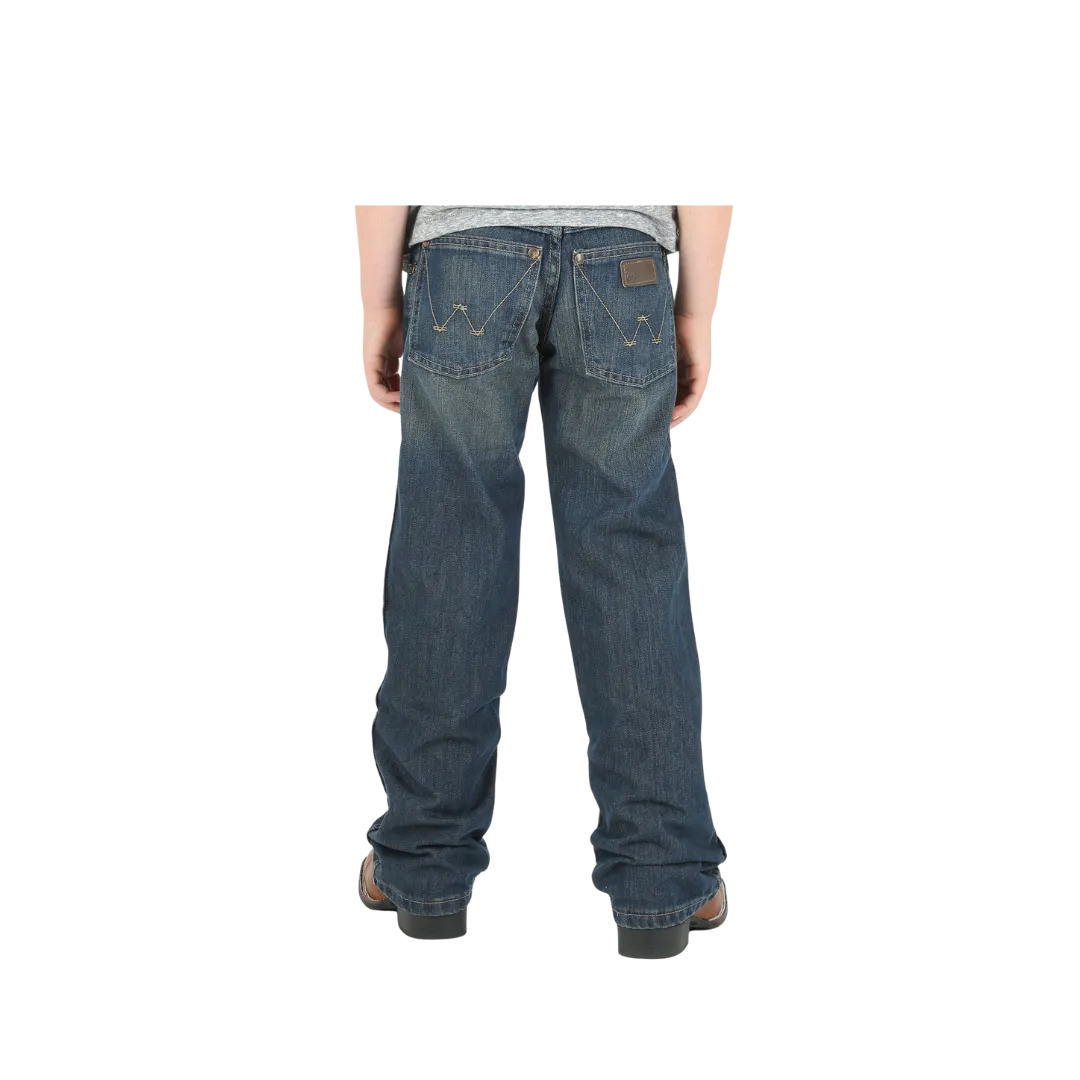 Wrangler Kid's Retro Low Rise Relaxed Fit Boot Cut Night Sky Jeans