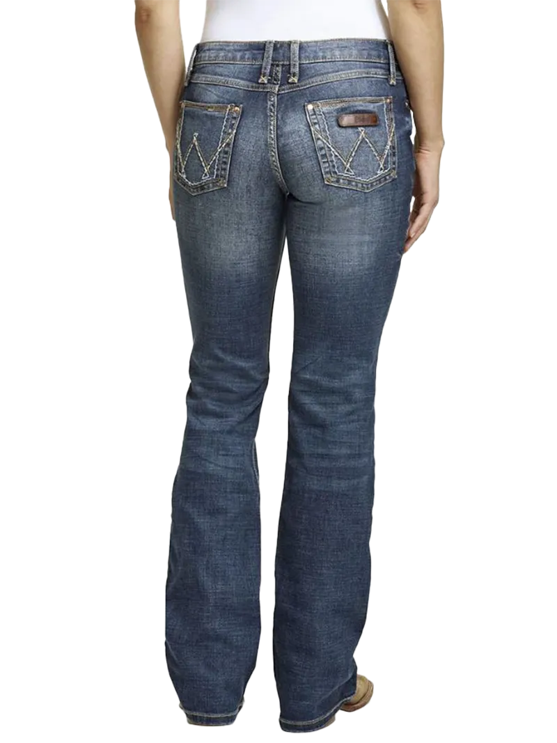 Wrangler Women Retro Mae Mid-rise Bootcut Jeans