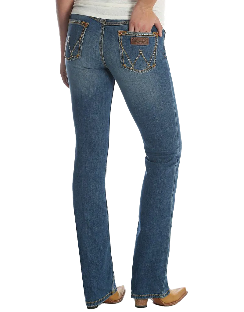 Wrangler Women's Retro Mae Mid-rise Bootcut Jeans